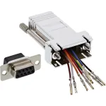 Adapteris InLine DB9 moteri&scaron;kas / RJ45 8P8C moteri&scaron;kas su metalizuotu korpusu 68889L