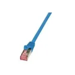 Tinklo kabelis LogiLink 3 m Cat.6 RJ-45 S/FTP Mėlynas