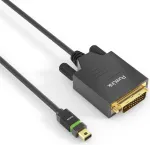 PureLink - MiniDP/DVI Kabel - Ultimate Serie - 1,50m - schwarz PureLink&reg; - Ultimate Serie. MiniDP Kabel mit 24 kt. vergoldeten Pr&auml;zisions-Steckkontakt