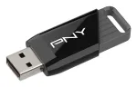 PNY Attach&eacute; X 32 GB USB atmintukas, USB-A 3.2 Gen 1, 130 MB/s, juodas