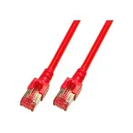 EFB-Elektronik RJ45 jungiamasis kabelis Cat.6 S/FTP LSZH Raudonas 7,5m