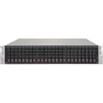 Supermicro SuperChassis 216BE2C-R609JBOD &ndash; 2U važtuvinis korpusas su kar&scaron;to keitimo SATA/SAS lizdais, 600 W, juodas