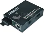 Lightwin LWC 10/100/1000 SM20 SC tinklo medijos keitiklis 1000 Mbit/s vienmodis juodas