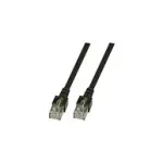 EFB-Elektronik RJ45 jungiamasis kabelis Cat.5e SF/UTP PVC CCA juodas 2m