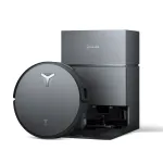 Robotinis dulkių siurblys ir &scaron;luostė Ecovacs Deebot X11 Pro Omni &ndash; juodas, Li‑Ion 6400 mAh, 206 min., 0,22 L dulkių talpykla, bazinė stotis 2,5 L
