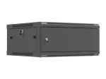 Sieninis 19 colių tinklo spintas LANBERG 4U 600&times;600 mm, juodas