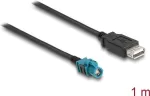 DeLOCK Laidas HSD Z lizdas į USB 2.0 Type-A lizdą 1 m