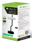 Techly I-LAMP-TABLE2 stalinė lempa su reguliuojamu ap&scaron;vietimu, 2 W, LED, juoda / balta