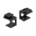 Keystone dangtelis DeLOCK 86739 juodas 9,7 mm skylė 4 vnt.