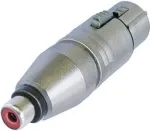 Neutrik NA2FPMF &ndash; garso adapteris &ndash; XLR3 (M) į RCA (M) (NA2FPMF)