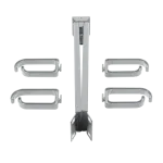 LogiLink kabelių valdymo juosta - &scaron;viesiai pilka, RAL 7035 - 1U - 48,3 cm (19 inch)