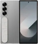 Skaidrus apsauginis dėklas Samsung EF-QF956CTEGEU, skirtas Galaxy Q6 &ndash; skaidrus, plonas, lankstus TPU