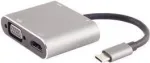 ShiverPeaks S/CONN 14-05026 USB 3.2 Gen 1 Type-C dokų stotelė ne&scaron;iojamam kompiuteriui, pilka