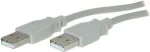 USB kabelis ShiverPeaks BS77005 5m USB 2.0 Pilka