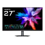 GIGABYTE GO27Q24 27 colių OLED 2K QHD žaidimų monitorius - 2560 x 1440, 240Hz, 0,03ms, 400 cd/m&sup2;, FreeSync Premium Pro, HDMI 2.0, DisplayPort 1.4