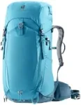 Kuprinė DEUTER Trail Pro 34 SL &ndash; 34 L moteri&scaron;ka žygiams, lengva patvari, lagūna-atlantas