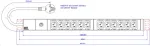 Bachmann Power Strip 19Z 1HE 12xC13 2,0m 800.3723 (800.3723)