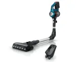 Bosch BSS71125AH belaidis 2-in-1 &scaron;luotinis dulkių siurblys, sausas valymas, be mai&scaron;elio, juoda/mėlyna
