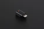Garso adapteris DJI Mic 3 Mobile Phone Adapter (Lightning) &ndash; juodas, skirtas Apple įrenginiams