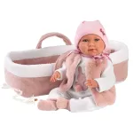 Lėlė Llorens Mimi Rosa 42 cm &mdash; Llorens 74012, vinilas ir tekstilė, sąnarinės galūnės