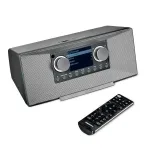 Internetinis radijas MEDION LIFE P85333 &mdash; DAB+ / FM, 12 W RMS, 2,8 colio TFT, Wi‑Fi 802.11a/b/g, 3,5 mm lizdas, pilka spalva