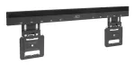 ACT fiksuotas TV laikiklis prie sienos AC8356, 37&ndash;80 colių, itin plonas, VESA 200&times;200&ndash;600&times;400, 75 kg talpa, 9,5 mm tarpas, juodas