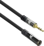 ACT 2 metrų auk&scaron;tos kokybės garso ilginimo laidas 3,5 mm stereo jack lizdas - ki&scaron;tukas (AC3615)
