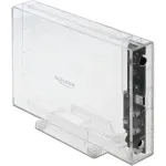 I&scaron;orinis HDD/SSD dėklas DeLOCK 42623 Skaidrus 2,5/3,5 colio