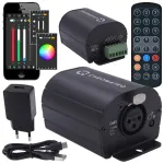 Chromateq CLUB 512 DMX valdiklio sąsaja su nuotolinio valdymo pultu