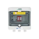 EMITER EM-264_AC Prijungiamasis hermeti&scaron;kas IP65 skirstomasis įrenginys su AC Dehn 2 tipo vir&scaron;įtampių apsauga, 16A 1-F, RCD A tipo 40A/300mA