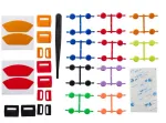 Asetek SimSports Colour Kit for Forte Pedals &ndash; stabdžių elastomerai ir akceleratoriaus spyruoklės