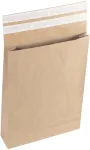 Vereinigte Papierwarenfabriken Classic Gusseted Envelope Double Self-Adhesive Closure approx. DIN B4 without Window Brown with 7,0 cm (2FVMF000513)