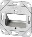 METZ CONNECT Keystone Data Outlet Box 3-Port Flush Mount Pure White Empty (130B20D31200KE)