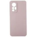 Evelatus Xiaomi 12 Lite Premium Soft Touch Silicone Case Sand Pink