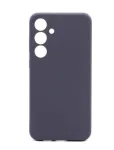 Evelatus Samsung Galaxy A35 Premium Soft Touch Silicone Case Midnight Blue