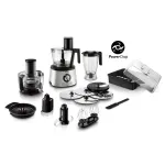 Virtuvinis kombainas Philips HR7778/00 3.4 L dubuo, 1300 W, 32 funkcijos, 12 greičių, nerūdijantis plienas