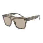 Giorgio Armani Universalūs Akiniai nuo Saulės AR8177-5922-3 Havana Acetato Rėmelis Rudi Lę&scaron;iai 52mm