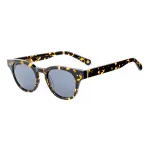 BELSTAFF moteri&scaron;ki akiniai nuo saulės Marshall S064 &ndash; juodas acetatinis rėmelis, pilki polikarbonatiniai lę&scaron;iai, 47/21/148 mm