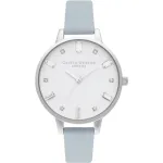 OLIVIA BURTON Women's Watch OB16BJ01 34mm Silver Stainless Steel Mesh
