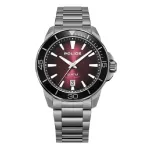 POLICE vyrų laikrodis PEWJH0021403 43mm kvarcinis analoginis mėlynas ciferblatas ruda oda