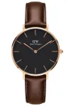 DANIEL WELLINGTON Unisex Laikrodis DW00100165 32mm Rožinis Auksas Nerūdijantis Plienas Tinklelis