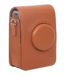 LOVEINSTANT Apsauginis Dėklas Fujifilm Instax Mini Evo &ndash; Ruda (Vertikalus)