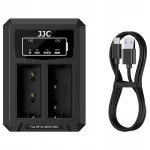 JJC Dvigubas USB-C įkroviklis 2x Fujifilm NP-W126 / NP-W126S akumuliatoriams DCH-W126TC