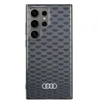 Audi IML Stitching Pattern MagSafe Case, Samsung Galaxy S24 Ultra S928, Black, Hard Case AU-IMLMS24U-Q5/D3-BK