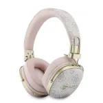 Guess Over-Ear Bluetooth ausinės ENC Metal 4G Script Logo Rožinė