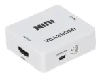 DELTA VGA+AU/HDMI-ECO VGA į HDMI keitiklis su garsu