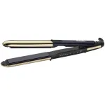 Tiesintuvas plaukams BABYLISS ST484E &ndash; keraminės plok&scaron;telės, Warm technologija, 230 V, 3,3 m laidas, juodas/auksinis
