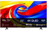 TCL 65P7L 65 colių QLED 4K Ultra HD Google TV su Dolby Vision ir Atmos