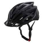 Wozinsky MTB dviračio &scaron;almas su nuimamu skydeliu ir galiniu USB žibintu 54-57 cm - juodas