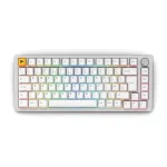 Glorious GMMK Pro mechaninė klaviatūra, 75% i&scaron; anksto surinkta, ISO UK i&scaron;dėstymas, balta
